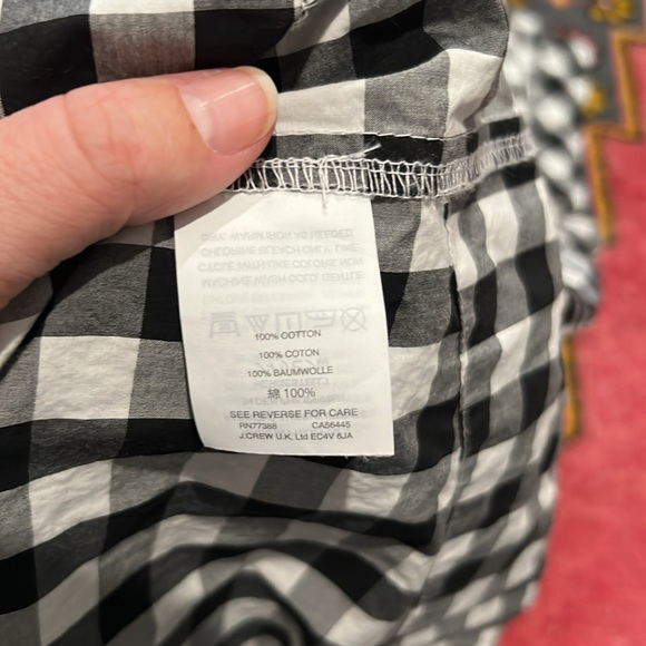 J. Crew Gingham Dress - Picture 3 of 4